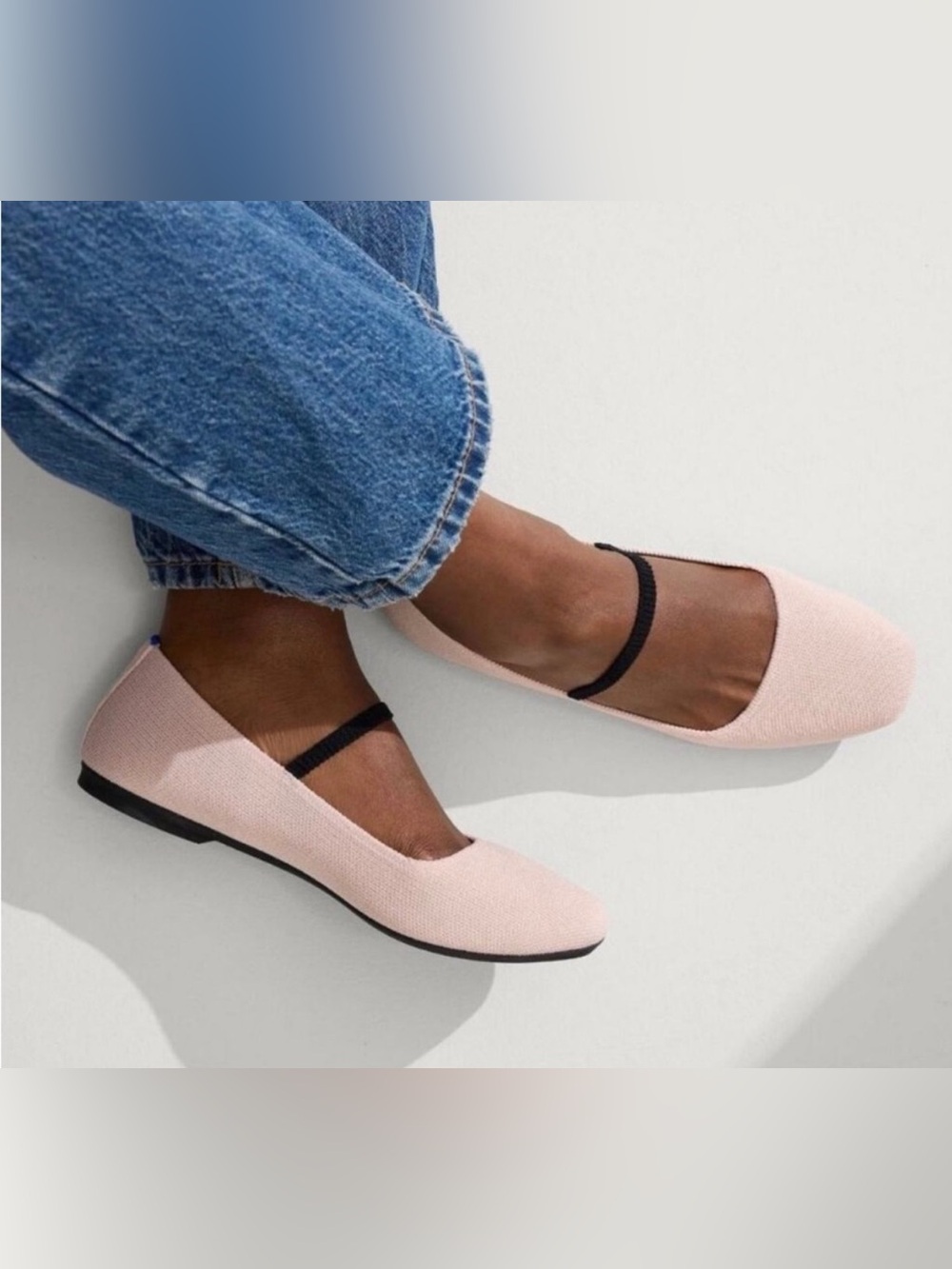 Rothy's The Max Square Mary Jane Flats - Picture 2 of 14